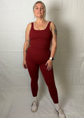Sol Leggings - Merlot