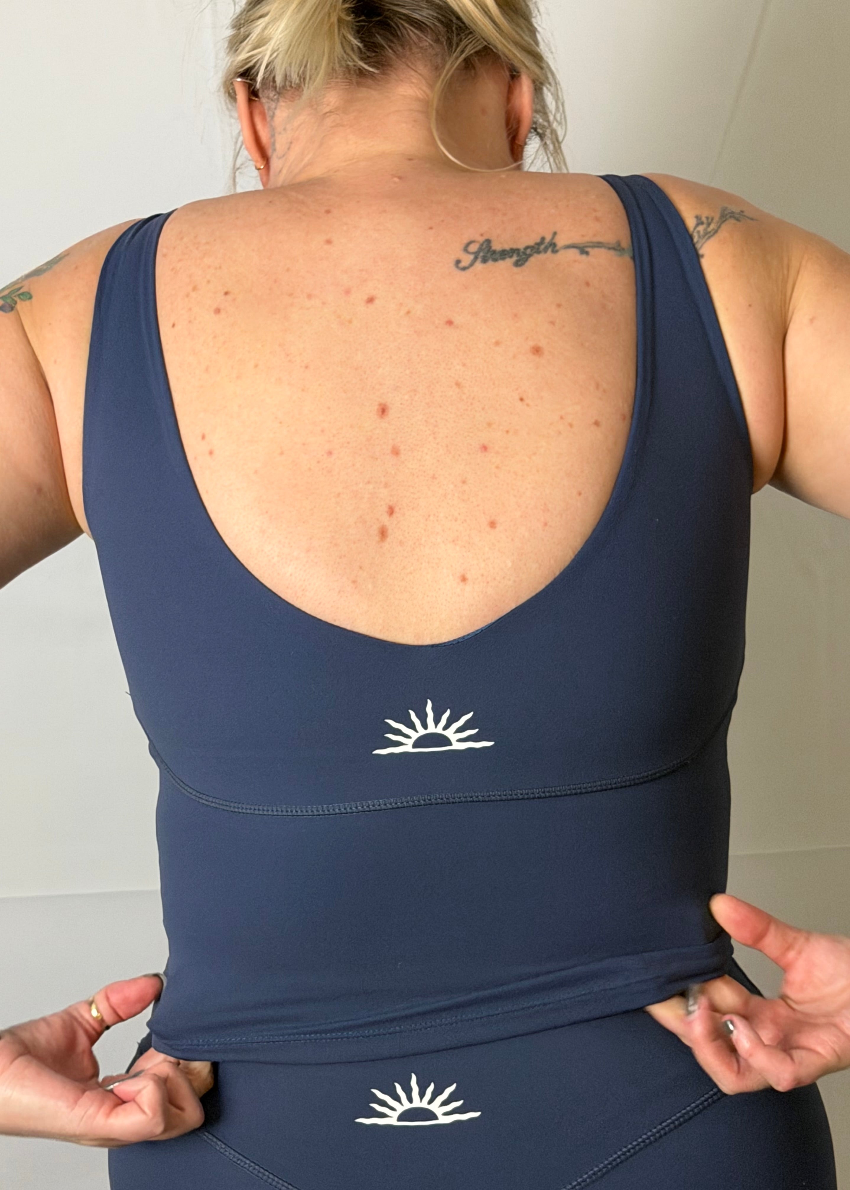 Sol Tank - Steel Blue